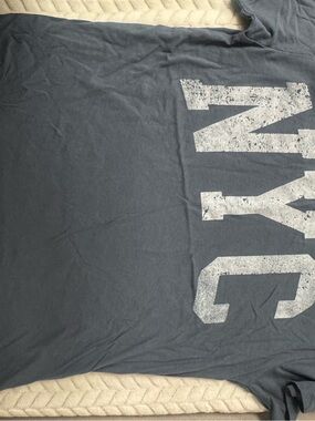 Grayson Threads Gray Short Sleeve Tee with Distressed NYC Graphic